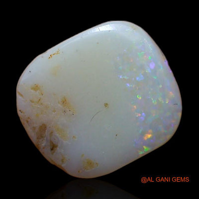 3.05 Cts Natural Australian Fire Opal Loose Gemstone Fancy Cabochon 11x10x3 mm A-406