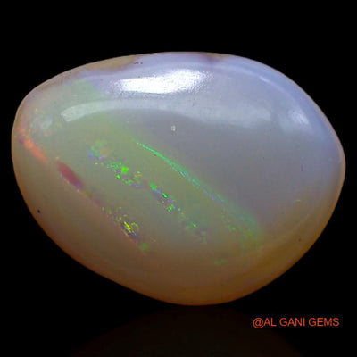 3.60 Cts Natural Australian Fire Opal Loose Gemstone Fancy Cabochon 14x10x4 mm A-408