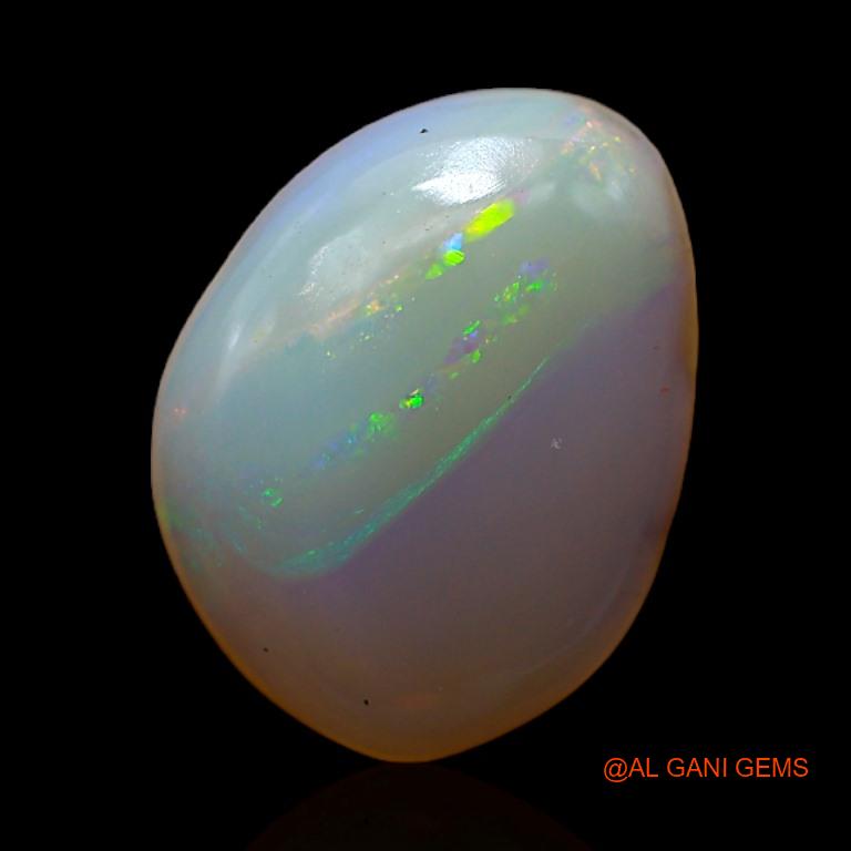 3.60 Cts Natural Australian Fire Opal Loose Gemstone Fancy Cabochon 14x10x4 mm A-408