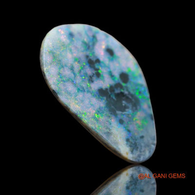 6.90 Cts Natural Australian Fire Opal Fancy Cabochon Loose Gemstone For Jewelry 23x15x3 mm A-40