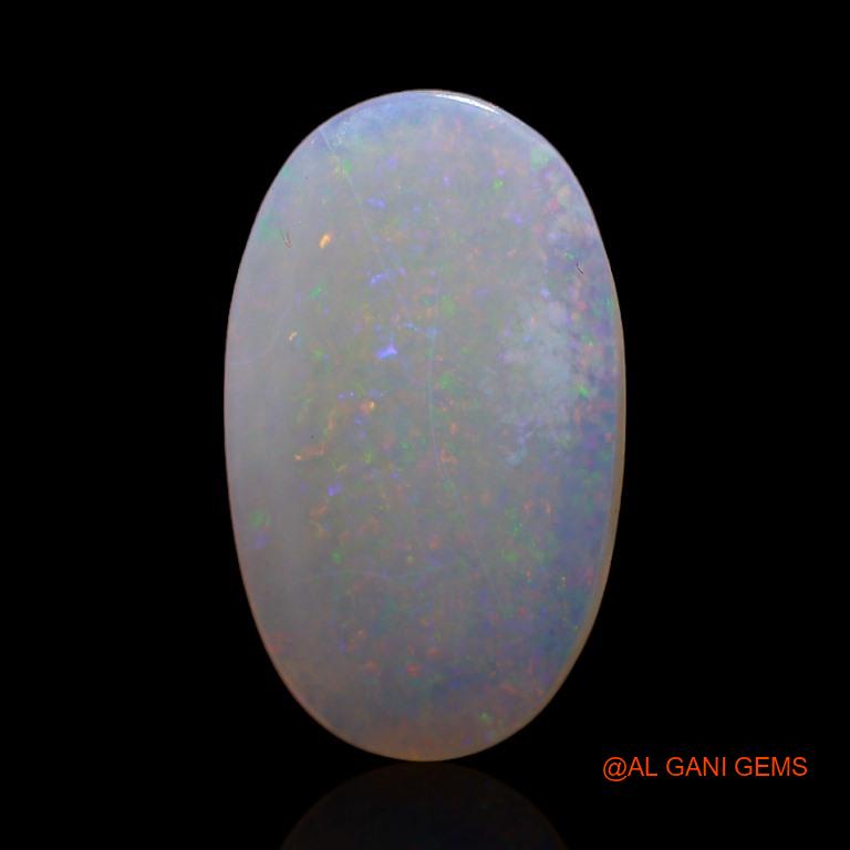 5.15 Cts Natural Australian Fire Opal Loose Gemstone Oval Cabochon 20x12x2 mm A-412