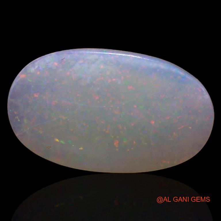 5.15 Cts Natural Australian Fire Opal Loose Gemstone Oval Cabochon 20x12x2 mm A-412