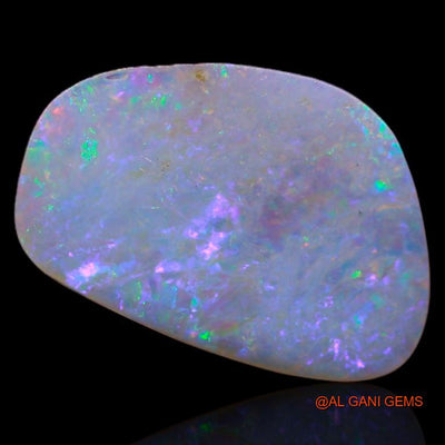 1.90 Cts Natural Australian Fire Opal Fancy Cabochon Loose Gemstone For Jewelry 15x10x1 mm A-415