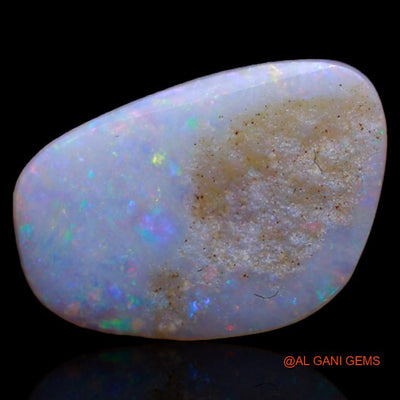 1.90 Cts Natural Australian Fire Opal Fancy Cabochon Loose Gemstone For Jewelry 15x10x1 mm A-415
