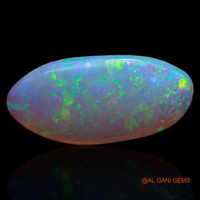 2.35 Cts Natural Australian Fire Opal Fancy Cabochon Loose Gemstone For Jewelry 17x8x2 mm A-416