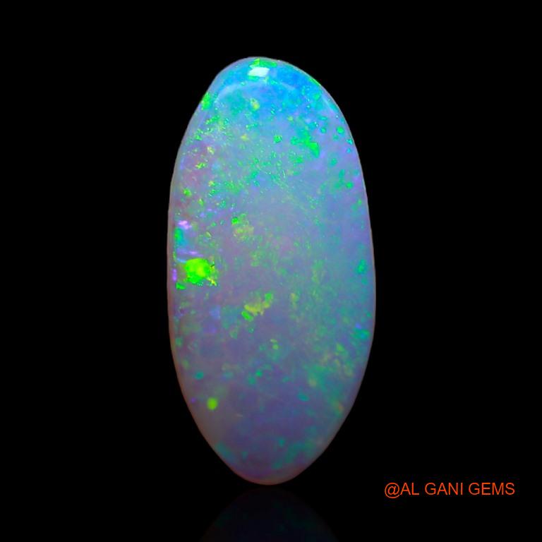 2.35 Cts Natural Australian Fire Opal Fancy Cabochon Loose Gemstone For Jewelry 17x8x2 mm A-416