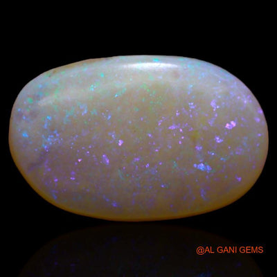 4.45 Cts Natural Australian Fire Opal Oval Cabochon Loose Gemstone For Jewelry 15x9x4 mm A-417