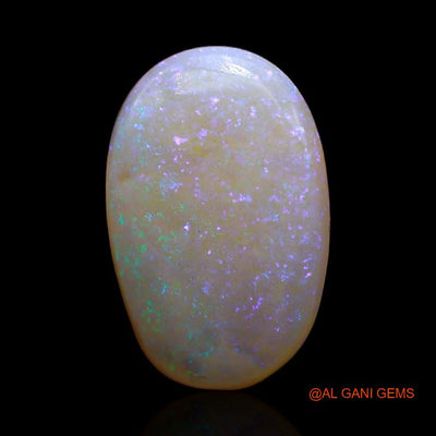 4.45 Cts Natural Australian Fire Opal Oval Cabochon Loose Gemstone For Jewelry 15x9x4 mm A-417