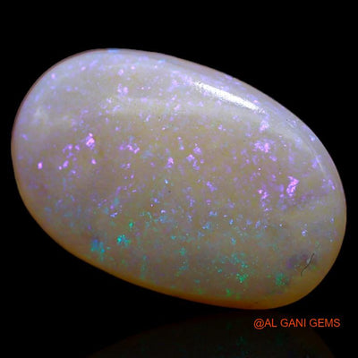 4.45 Cts Natural Australian Fire Opal Oval Cabochon Loose Gemstone For Jewelry 15x9x4 mm A-417