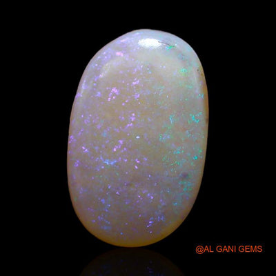 4.45 Cts Natural Australian Fire Opal Oval Cabochon Loose Gemstone For Jewelry 15x9x4 mm A-417