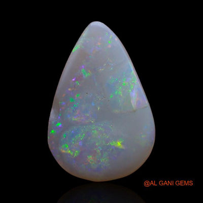 Natural Fire Opal Gemstone 3.50 Cts Loose Pear Cabochon From Australia 14x9x4 mm A-418