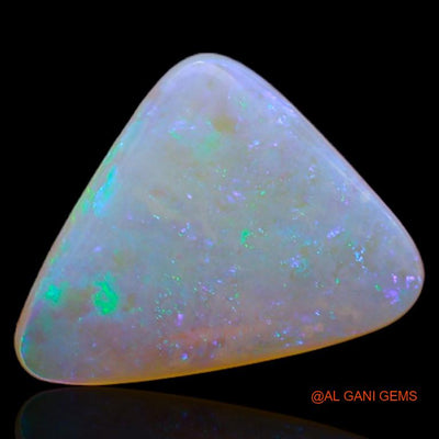 2.55 Cts Natural Australian Fire Opal Loose Gemstone Trillion Cabochon 12x10x3 mm A-419