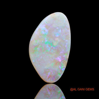 7.80 Cts Unheated Australian Fire Opal Loose Gemstone Fancy Cabochon Natural 24x14x2 mm A-41