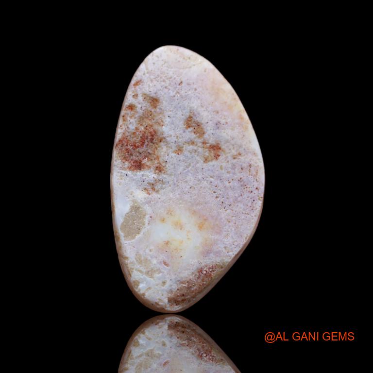 7.80 Cts Unheated Australian Fire Opal Loose Gemstone Fancy Cabochon Natural 24x14x2 mm A-41