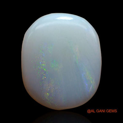 Natural Fire Opal Gemstone 3.70 Cts Loose Oval Cabochon From Australia 14x11x3 mm A-422