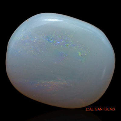 Natural Fire Opal Gemstone 3.70 Cts Loose Oval Cabochon From Australia 14x11x3 mm A-422