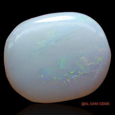 Natural Fire Opal Gemstone 3.70 Cts Loose Oval Cabochon From Australia 14x11x3 mm A-422