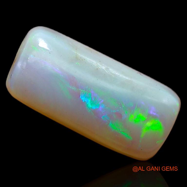 3.60 Cts Natural Australian Fire Opal Loose Gemstone Square Cabochon 15x7x4 mm A-426