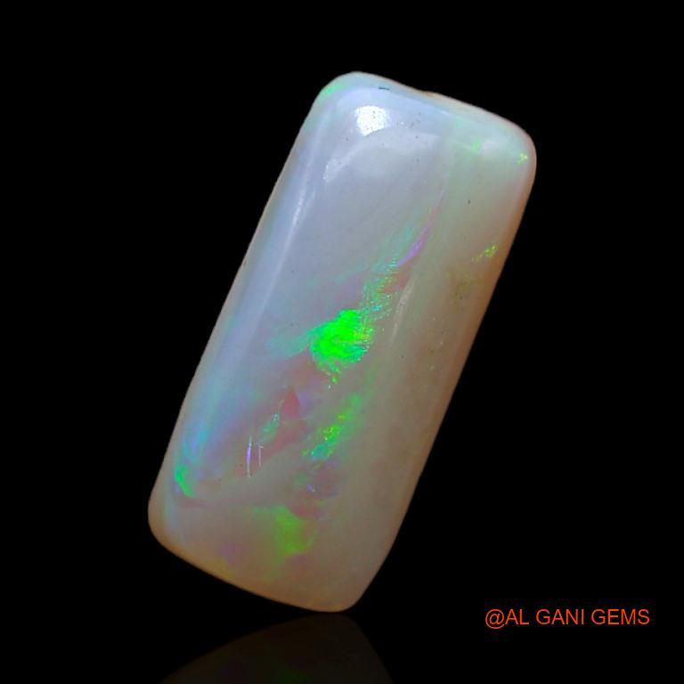 3.60 Cts Natural Australian Fire Opal Loose Gemstone Square Cabochon 15x7x4 mm A-426