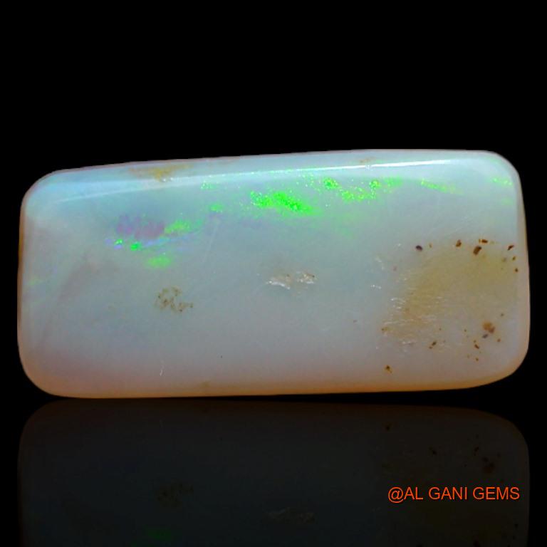 3.60 Cts Natural Australian Fire Opal Loose Gemstone Square Cabochon 15x7x4 mm A-426