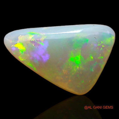 1.60 Cts Natural Australian Fire Opal Trillion Cabochon Loose Gemstone For Jewelry 12x7x2 mm A-427