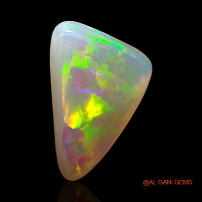 1.60 Cts Natural Australian Fire Opal Trillion Cabochon Loose Gemstone For Jewelry 12x7x2 mm A-427
