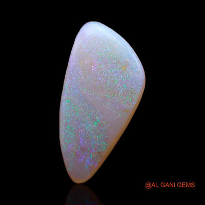 1.95 Cts Unheated Australian Fire Opal Loose Gemstone Fancy Cabochon Natural 15x7x2 mm A-429