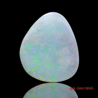 Natural Untreated Fire Opal Loose Gemstone Fancy Cabochon From Australia 5.00 Cts 20x17x2 mm A-42