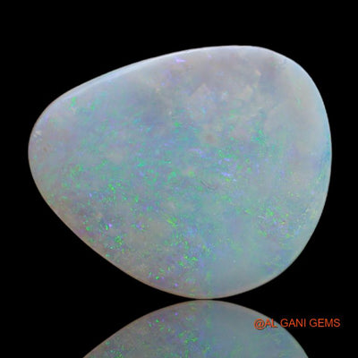 Natural Untreated Fire Opal Loose Gemstone Fancy Cabochon From Australia 5.00 Cts 20x17x2 mm A-42