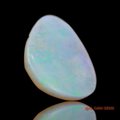 Natural Untreated Fire Opal Loose Gemstone Fancy Cabochon From Australia 5.00 Cts 20x17x2 mm A-42