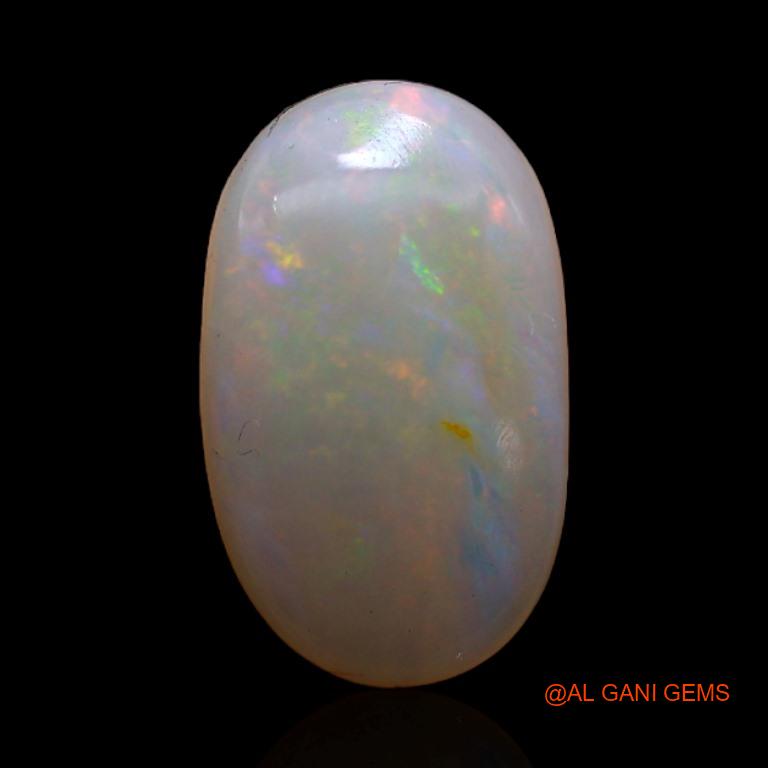 3.50 Cts Natural Australian Fire Opal Loose Gemstone Oval Cabochon 14x8x4 mm A-430