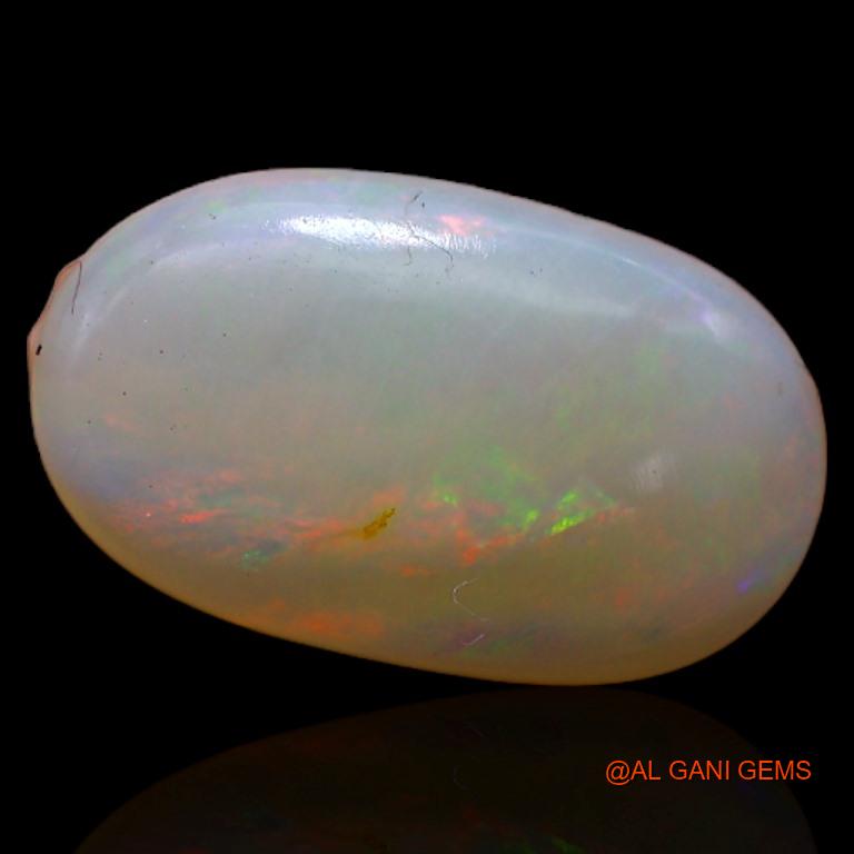 3.50 Cts Natural Australian Fire Opal Loose Gemstone Oval Cabochon 14x8x4 mm A-430