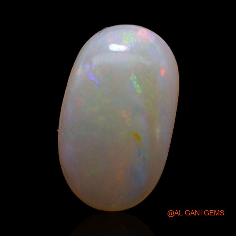 3.50 Cts Natural Australian Fire Opal Loose Gemstone Oval Cabochon 14x8x4 mm A-430