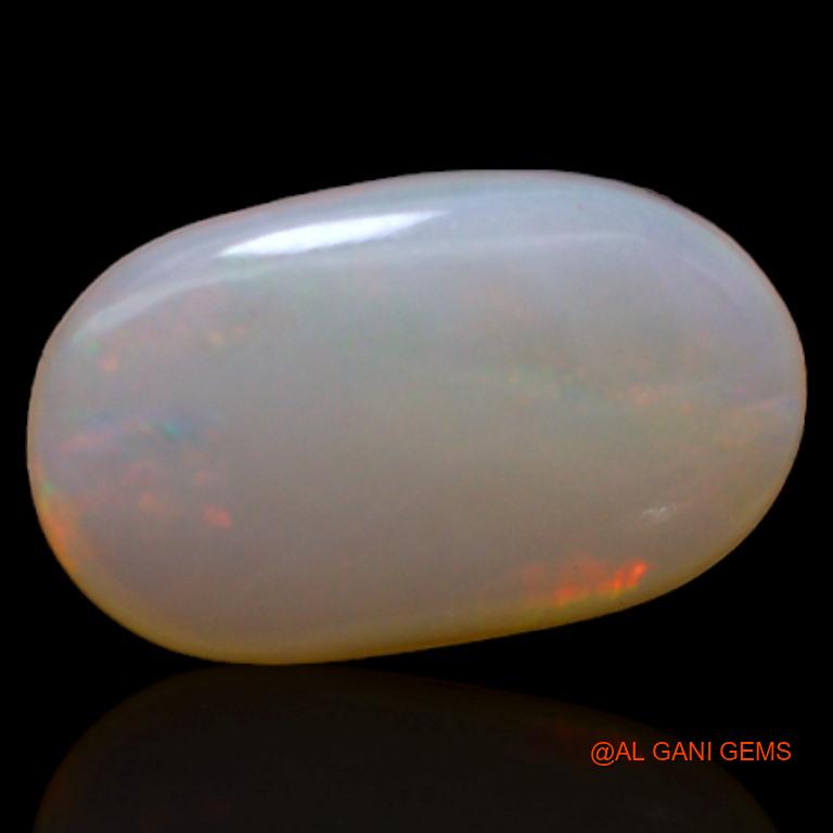 3.50 Cts Natural Australian Fire Opal Loose Gemstone Oval Cabochon 14x8x4 mm A-430