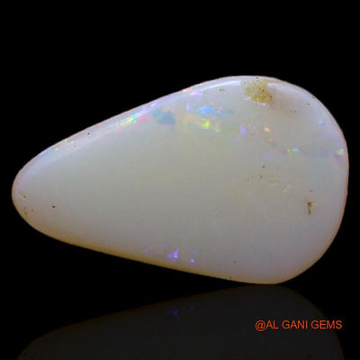 Natural Fire Opal Gemstone 2.15 Cts Loose Pear Cabochon From Australia 13x8x3 mm A-431