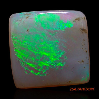 1.75 Cts Natural Australian Fire Opal Loose Gemstone Square Cabochon 8x8x2 mm A-434