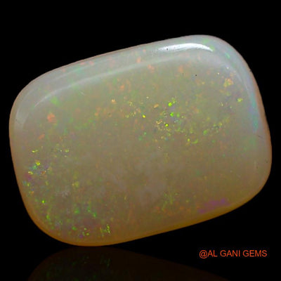 2.65 Cts Natural Australian Fire Opal Loose Gemstone Oval Cabochon 11x8x3 mm A-435