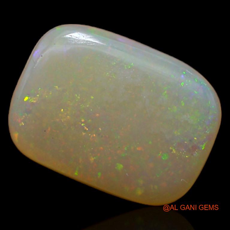 2.65 Cts Natural Australian Fire Opal Loose Gemstone Oval Cabochon 11x8x3 mm A-435