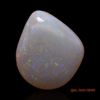 Natural Untreated Fire Opal Loose Gemstone Fancy Cabochon From Australia 2.90 Cts 12x10x3 mm A-436