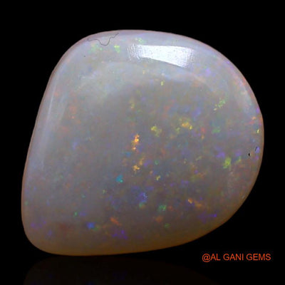 Natural Untreated Fire Opal Loose Gemstone Fancy Cabochon From Australia 2.90 Cts 12x10x3 mm A-436