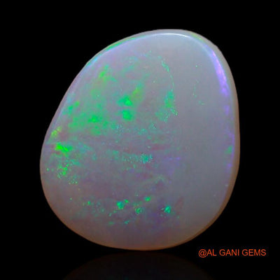 1.25 Cts Unheated Australian Fire Opal Loose Gemstone Fancy Cabochon Natural 11x9x2 mm A-439