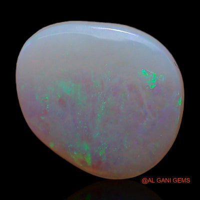 1.25 Cts Unheated Australian Fire Opal Loose Gemstone Fancy Cabochon Natural 11x9x2 mm A-439