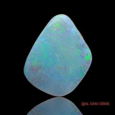 5.00 Cts Unheated Australian Fire Opal Loose Gemstone Fancy Cabochon Natural 17x13x3 mm A-43