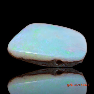 5.00 Cts Unheated Australian Fire Opal Loose Gemstone Fancy Cabochon Natural 17x13x3 mm A-43