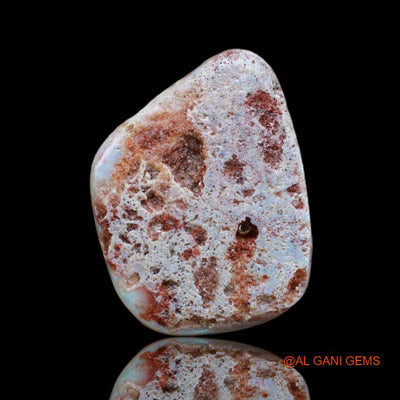5.00 Cts Unheated Australian Fire Opal Loose Gemstone Fancy Cabochon Natural 17x13x3 mm A-43