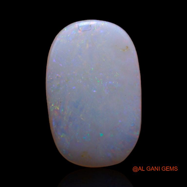 2.95 Cts Natural Australian Fire Opal Loose Gemstone Oval Cabochon 15x9x3 mm A-442