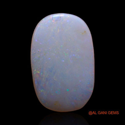 2.95 Cts Natural Australian Fire Opal Loose Gemstone Oval Cabochon 15x9x3 mm A-442