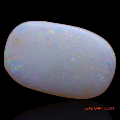 2.95 Cts Natural Australian Fire Opal Loose Gemstone Oval Cabochon 15x9x3 mm A-442