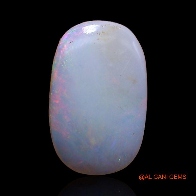 2.95 Cts Natural Australian Fire Opal Loose Gemstone Oval Cabochon 15x9x3 mm A-442