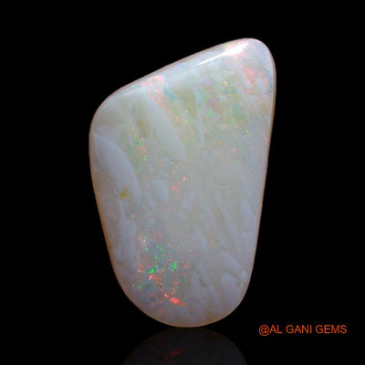 2.50 Cts Natural Australian Fire Opal Fancy Cabochon Loose Gemstone For Jewelry 15x9x2 mm A-443